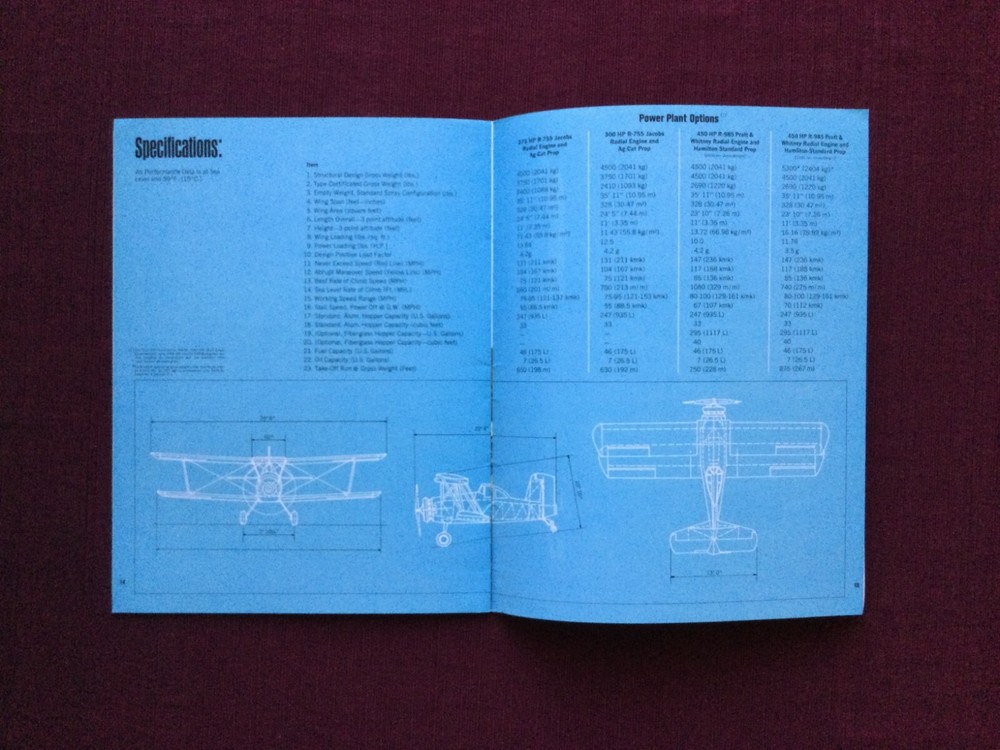 Grumman Super AG CAT Brochure