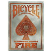 Bicycle Playing Cards Fire Grey