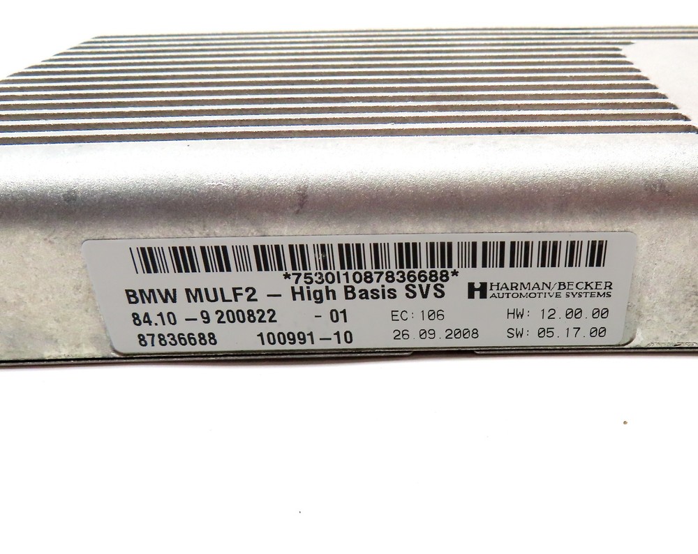 2009 BMW X6 (E71) MULF2 COMMUNICATION BLUETOOTH TELEMATICS CONTROL MODULE
