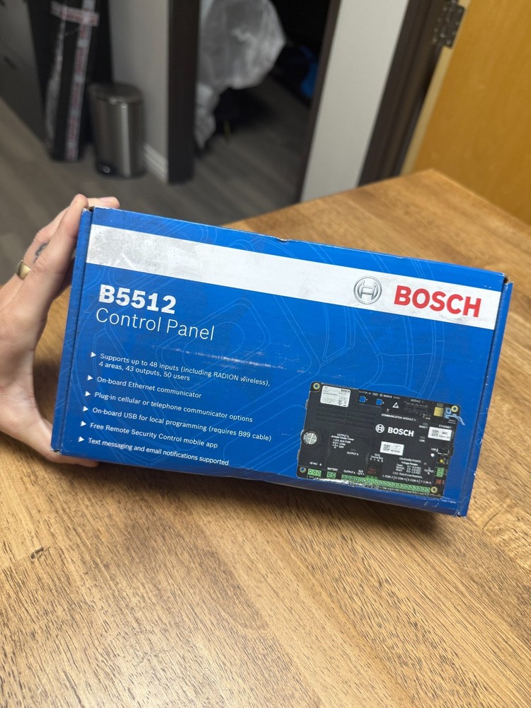 New Bosch B5512 IP Control Panel 48