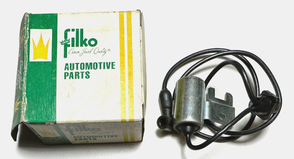 Filko Distributor Ignition Condenser NOS FO-219