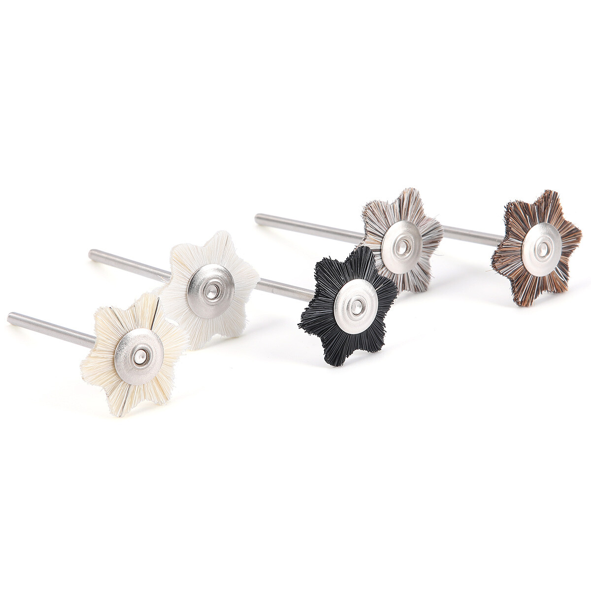 51pcs Dental Polishing Kit Laboratory HP Polisher Set 2.35mm Shank Diameter Burs