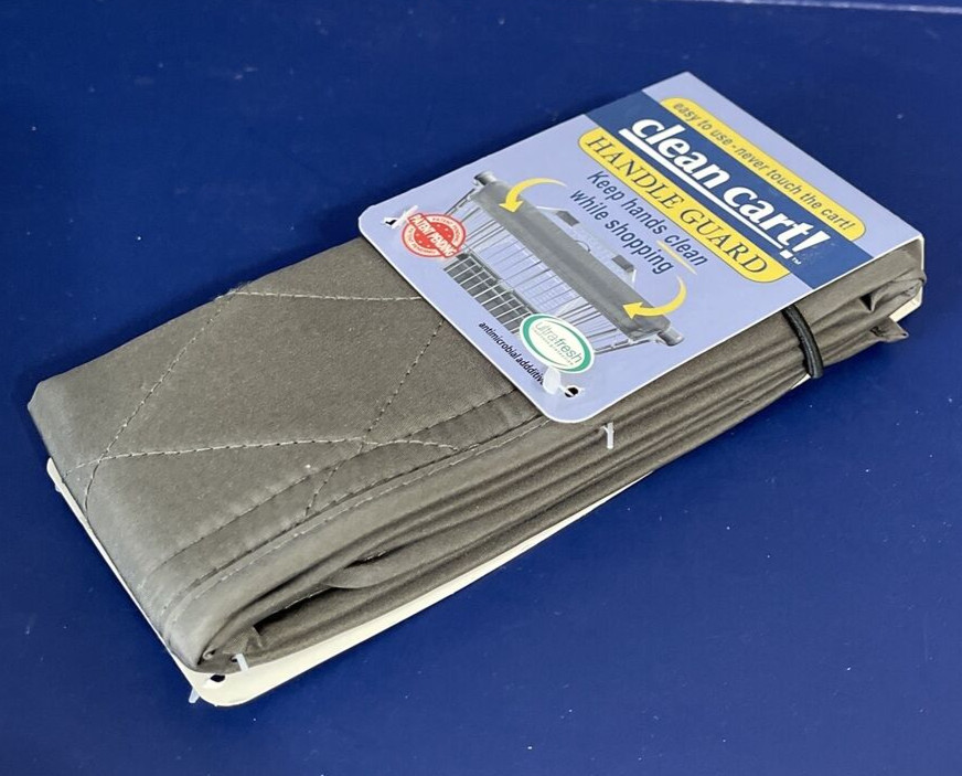 Clean Cart Handle Guard - Grey in Color (keep hands clean while shopping) 🆕