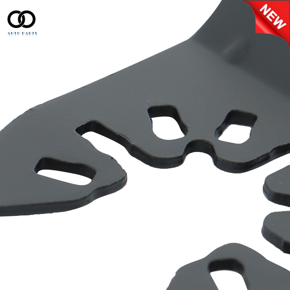 50Pcs Quick Release Multi Tool Titanium Curved Edge Oscillating Tool Blades