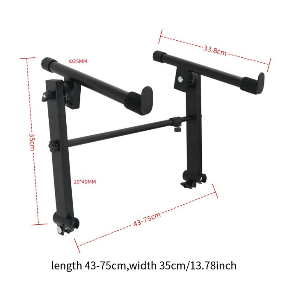 Piano Keyboard Stand Electronic Piano Stand Adjustable Width