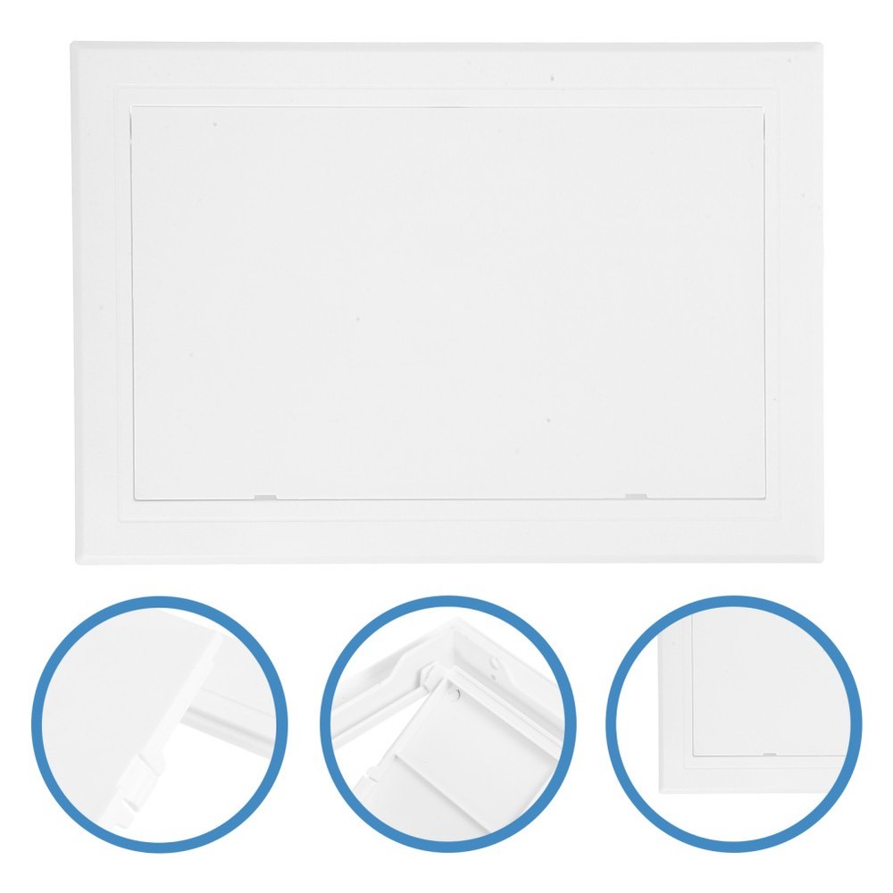 Wall Access Panel For Drywall Ceiling With White ABS Decorative Cover