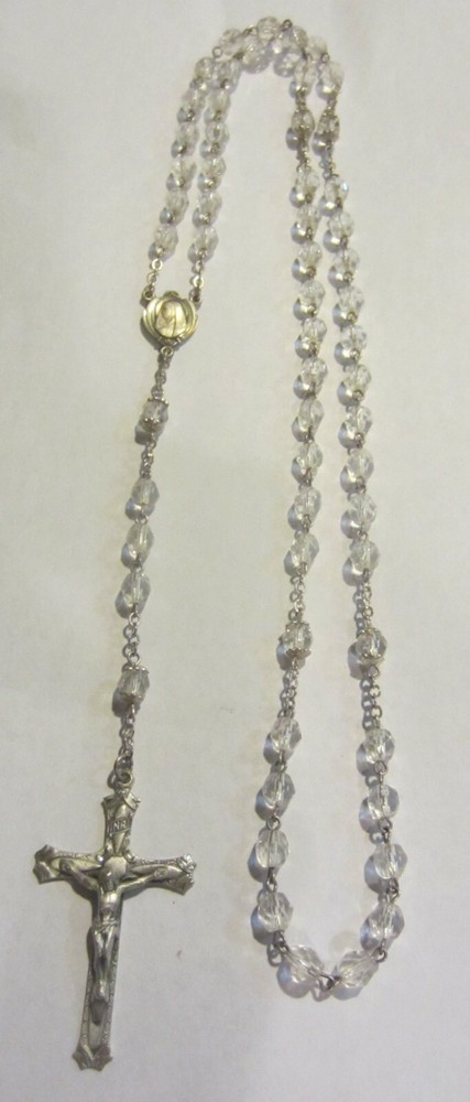 Vintage Aurora Borealis Rosary