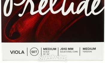 D'Addario J910 Prelude Viola String Set - Medium Scale (15-16 inch)