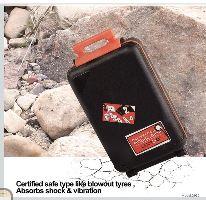 LYNCA Battery/Memory Card Storage Carrier