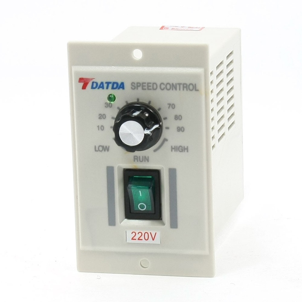 220VAC Input 180VDC Output Green LED Indicator 6-Terminal Motor Speed Controller