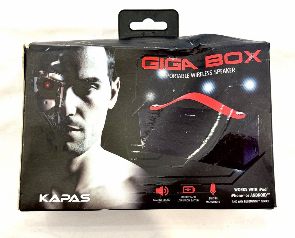 Giga Box Kapas Portable Speaker - iPhone Android