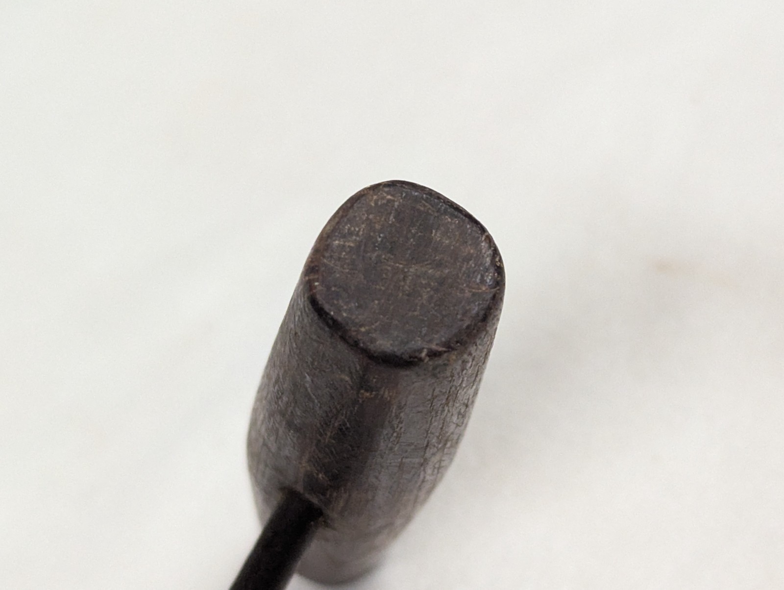 Antique Hand Gimlet Auger Drill Civil War Era Artillery Cannon Tool Metal Wood