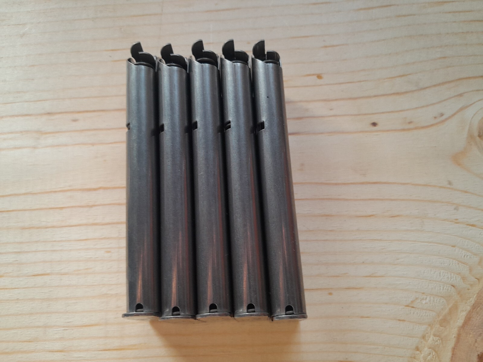 5 Original Colt 1911 45acp Stainless Magazines