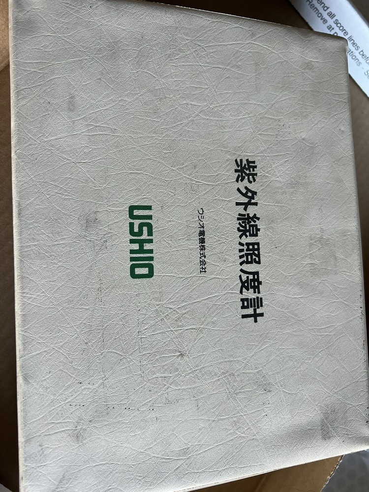 Ushio UIT-101, UV Power Meter