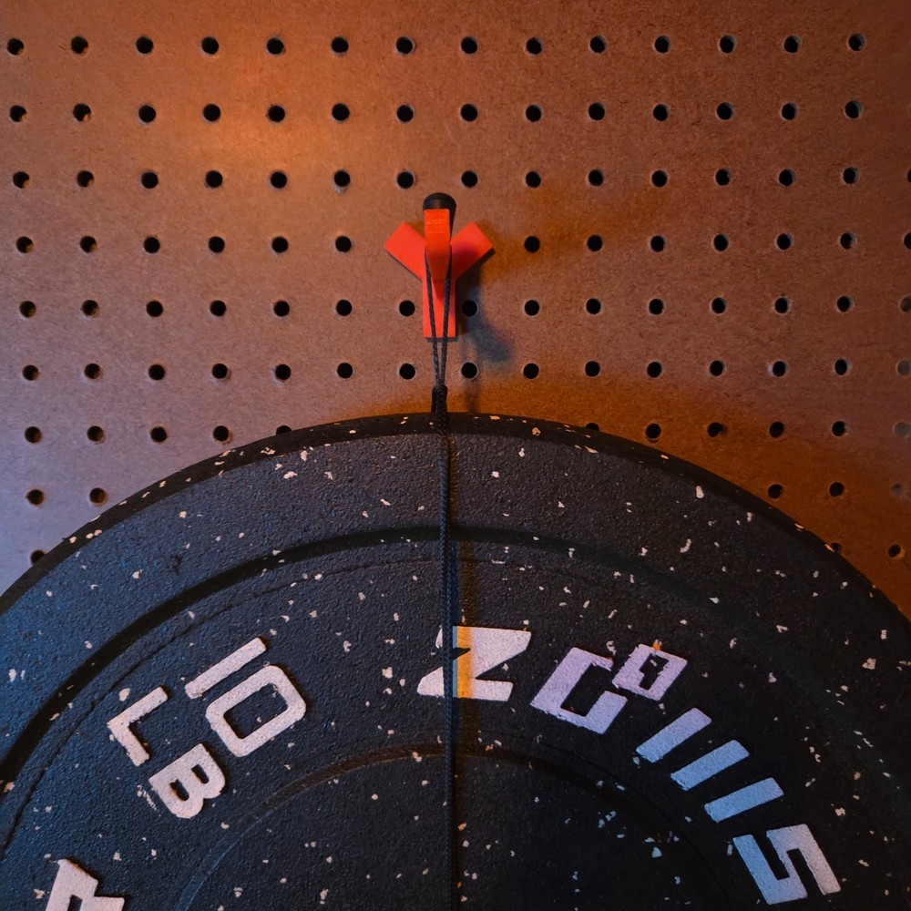 Peg Board Hooks Red Y Hook x12 NUPEG