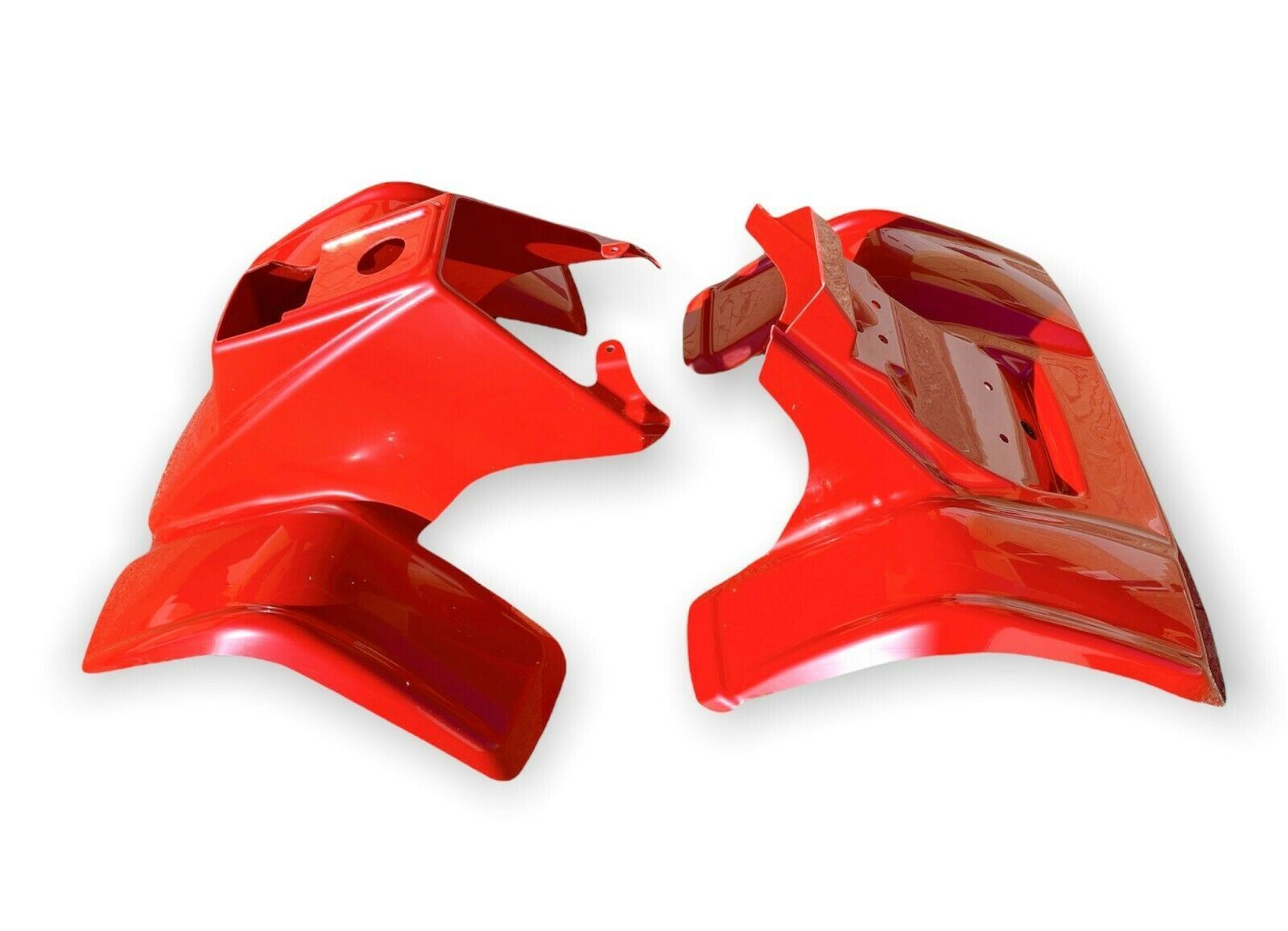 KTX Pro HONDA TRX70 FRONT AND REAR FENDER SET RED 86-87 SET TPO PLASTICS