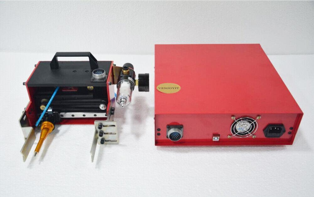 Pneumatic Dot Peen Marking Machine Chassis Number VIN Code Marking 100*20mm