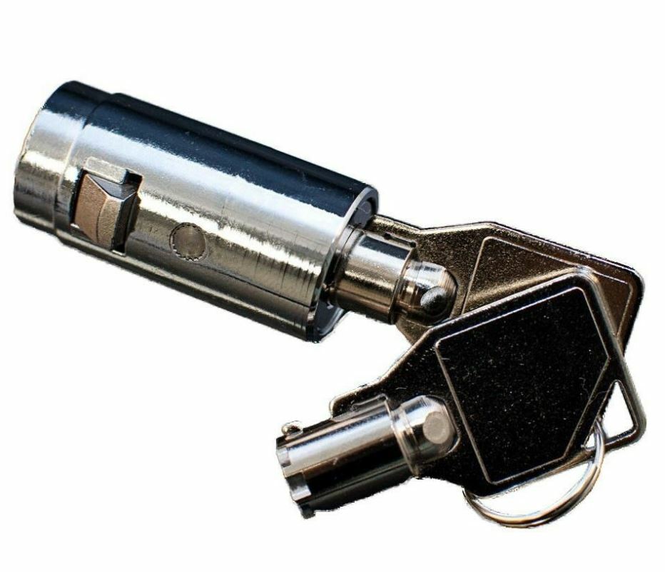 Universal Replacement Plug Lock for Soda / Snack Vending Machine NEW with Keys