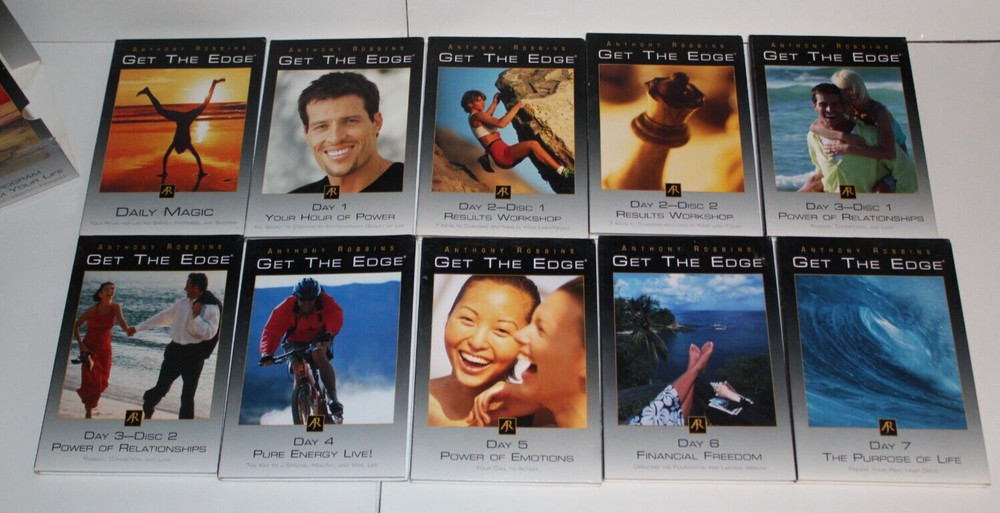Get The Edge 7-Day DVD Program to Transform Your Life Anthony Robbins