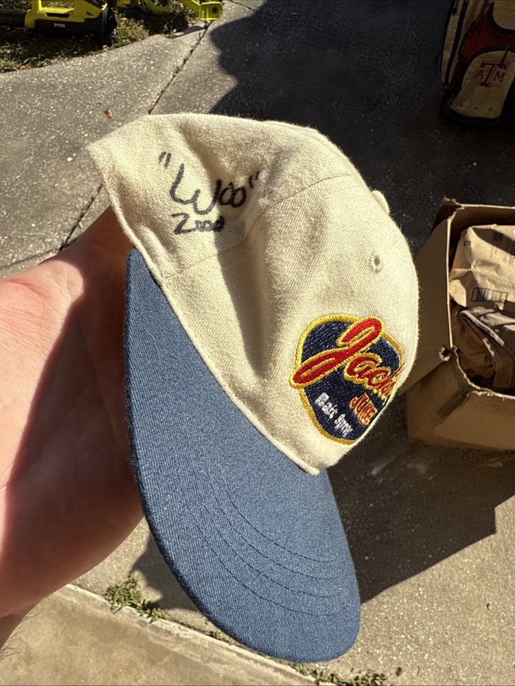 Rare Jacks Juice Bait, Signed Hat Impossible To Find