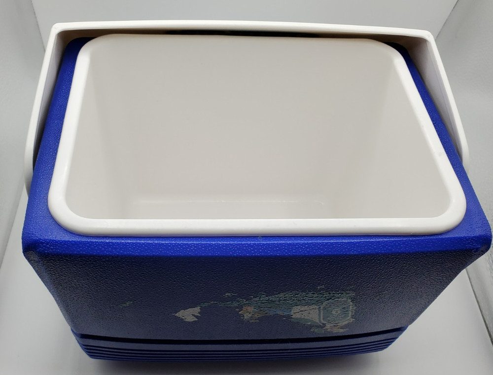 Igloo Playmate Blue Mini Cooler 6 Cans Hard Sided