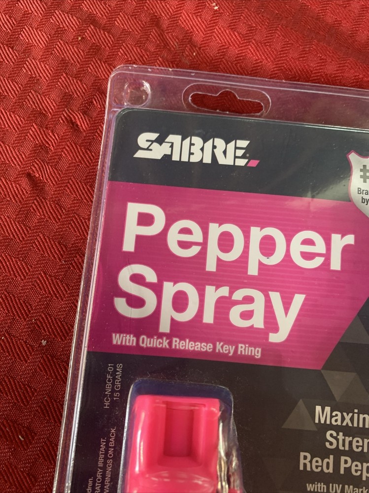 Sabre Pepper Spray With Quick Release Key Ring