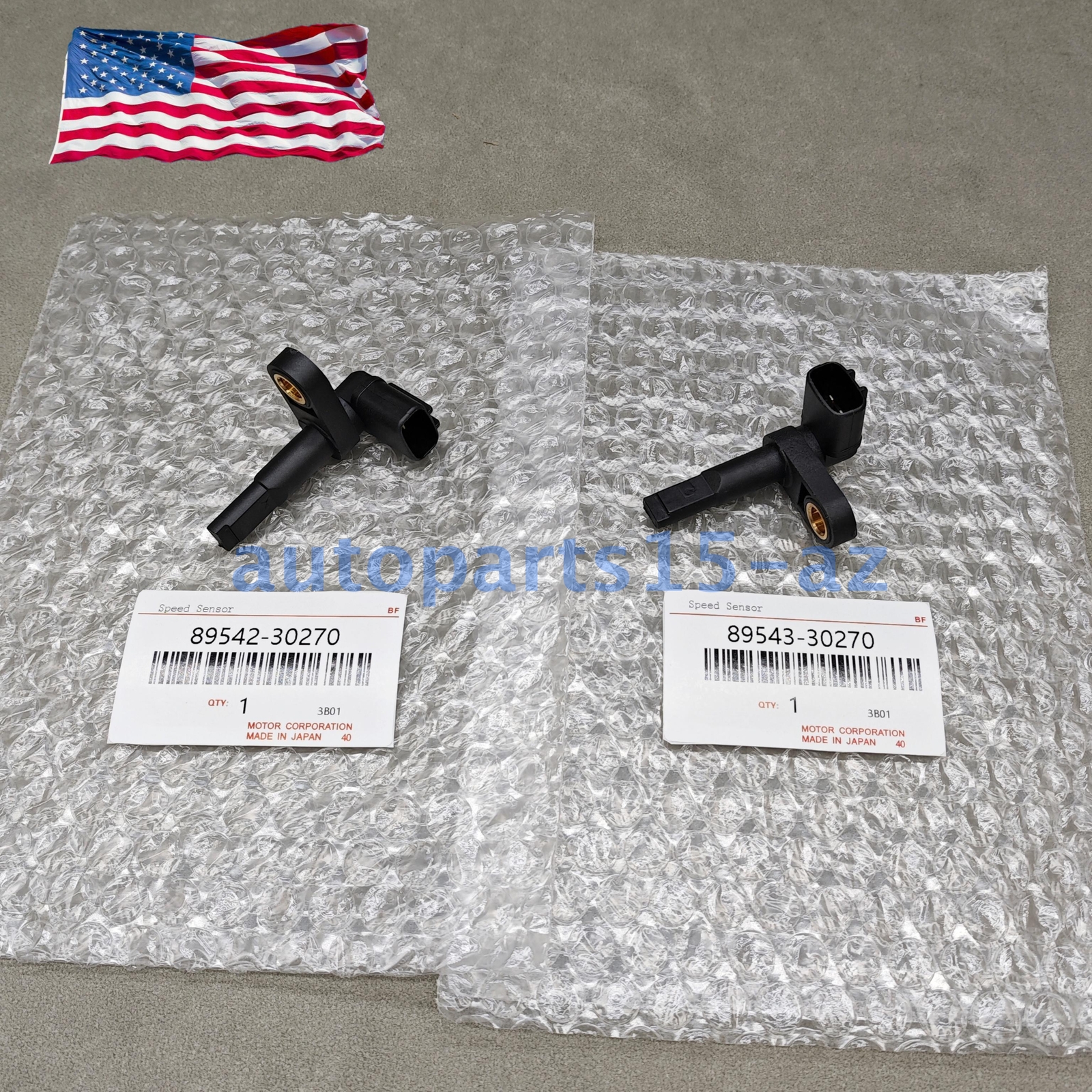 OEM ! Front Left & Right ABS Wheel Speed Sensor For Lexus GS300 GS350 IS250 USA