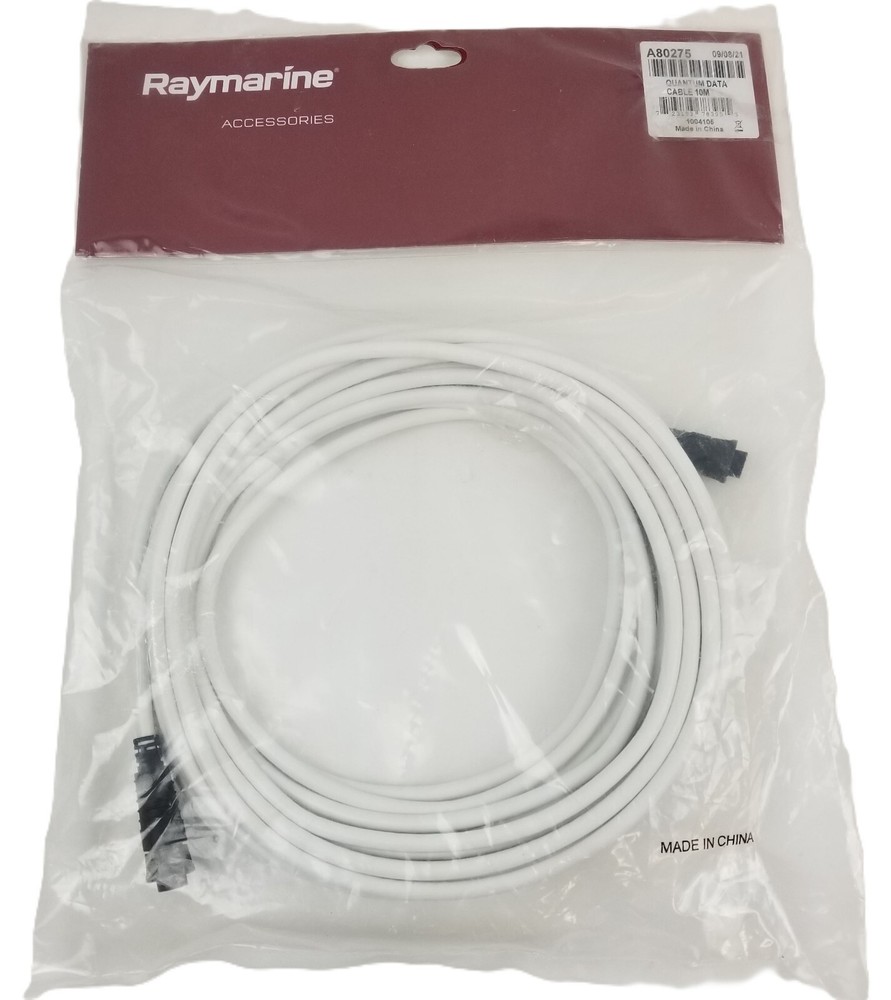Raymarine A80275 10m White Quantum Data Cable Chartplotter Radar NEW