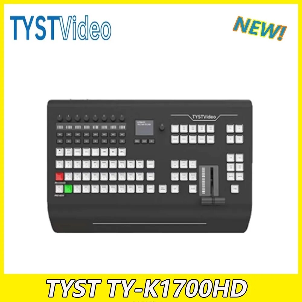 TYST TY-K1700HD Video Switcher BMD ATEM 1 M/E Vimx Control Multifunction Panel