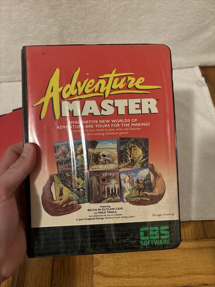 VTG Adventure Master C64 Commodore 64 computer game CBS Software 1984 FREE SHIP