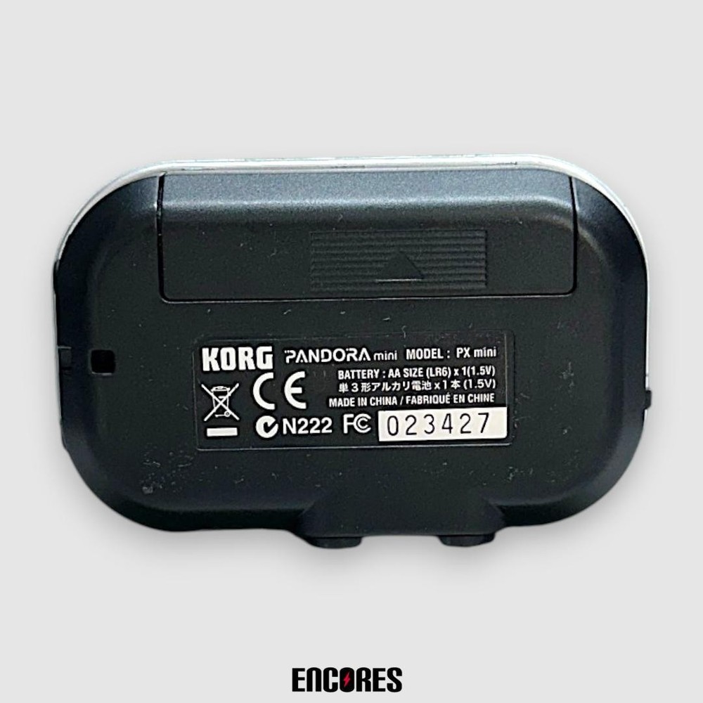 KORG PANDORA mini PX mini Multi Guitar Effect Processor Silver