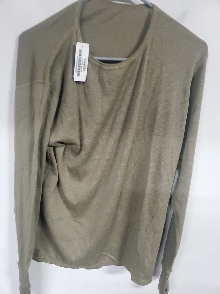 US Army Insulated Nomex Flame Resist  Base Layer Top Medium Regular Undershirt