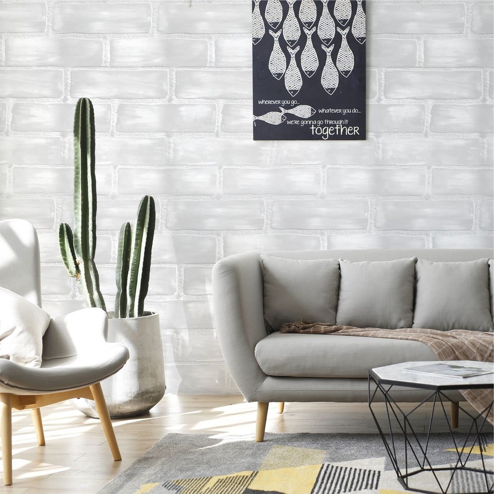 10'' Patterned Paint Roller for Wall Decoration Classic Brick Embossing Texture