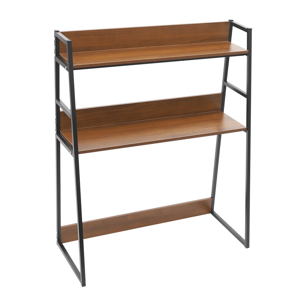 Modern Desktop Bookshelf Multipurpose Bookcase Organizer Desktop Display Rack