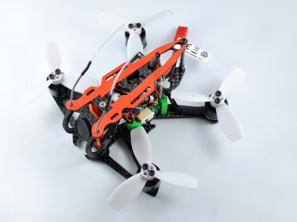 Microheli AEROMYS 100 Racing Frame Kit (RED)