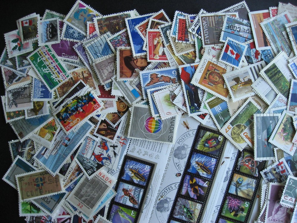 Canada collection 600 different U old-2014.Face same=reg/ex-bklt/diff perfs etc