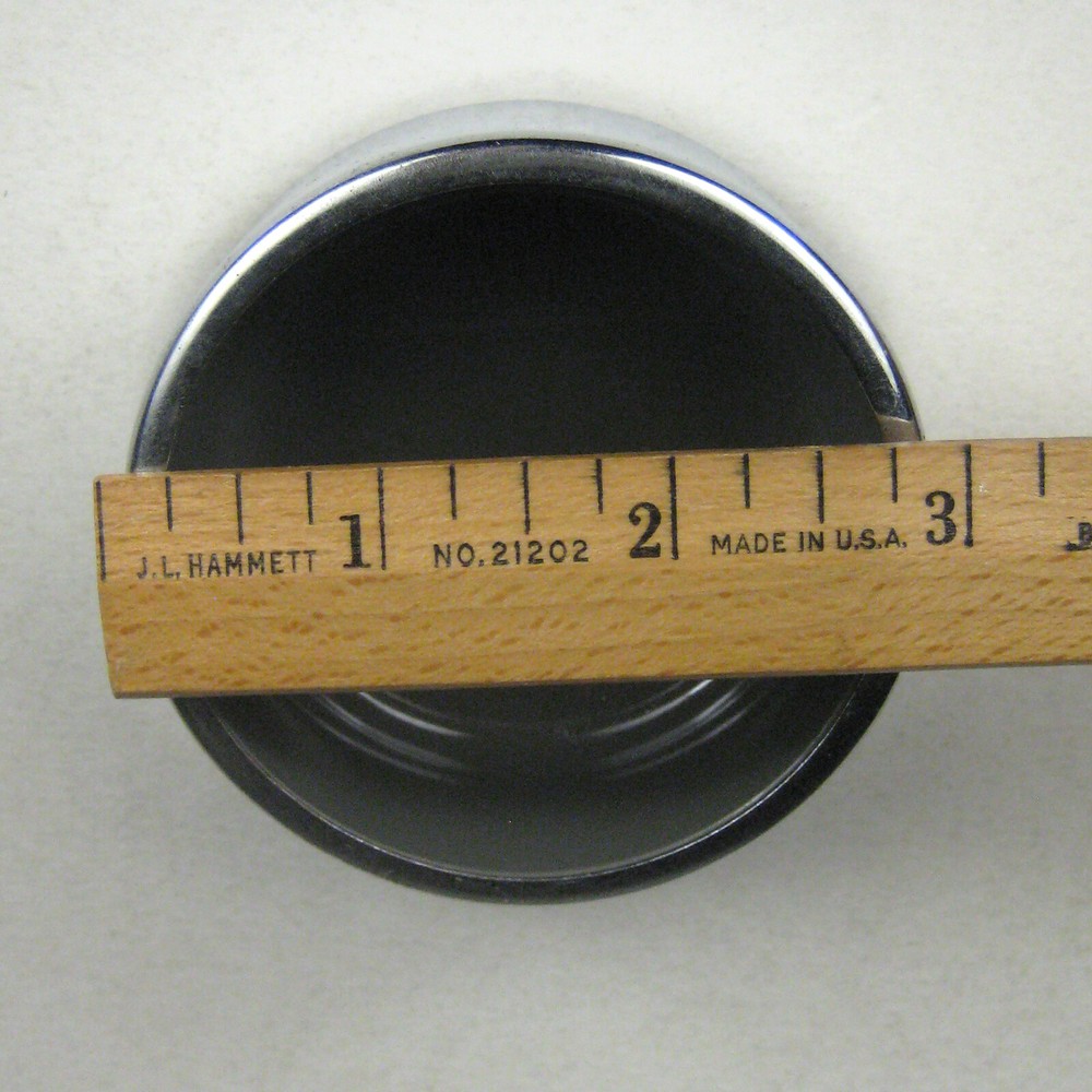 Stierlen Ashtray Patent Date 1978 Gray Silver