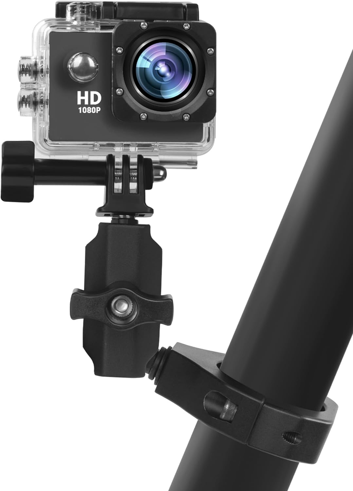 UTV Camera Mount for 1.75"-2" Roll Bars - Compatible with Gopro, Mevo Start & Mo