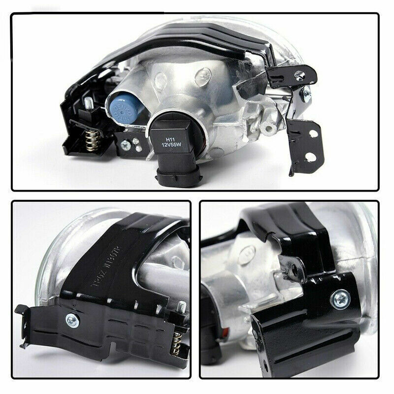 Fit 2013 2014 2015 Honda Civic Clear Lens Front Fog Lights Lamps W/Covers+Switch