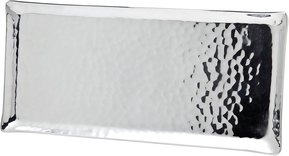 Hammered Rectangular Tray 11-Inch by 5-Inch