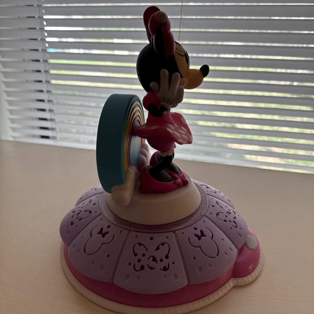 Disney junior Minnie Mouse Singing, Spinning Nightlight￼