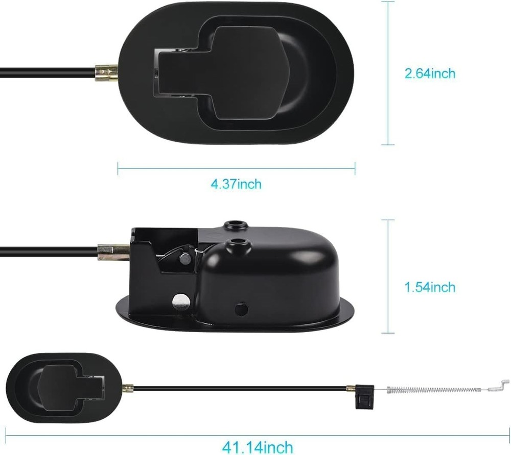 Mango reclinable con cable para sofá reclinable, tirador universal totalmente.