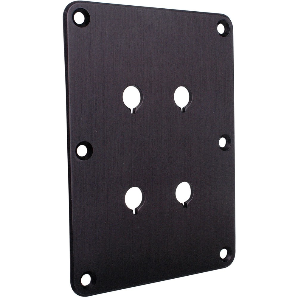 Dayton Audio DBPP-BK Double Binding Post Plate Black Anodize