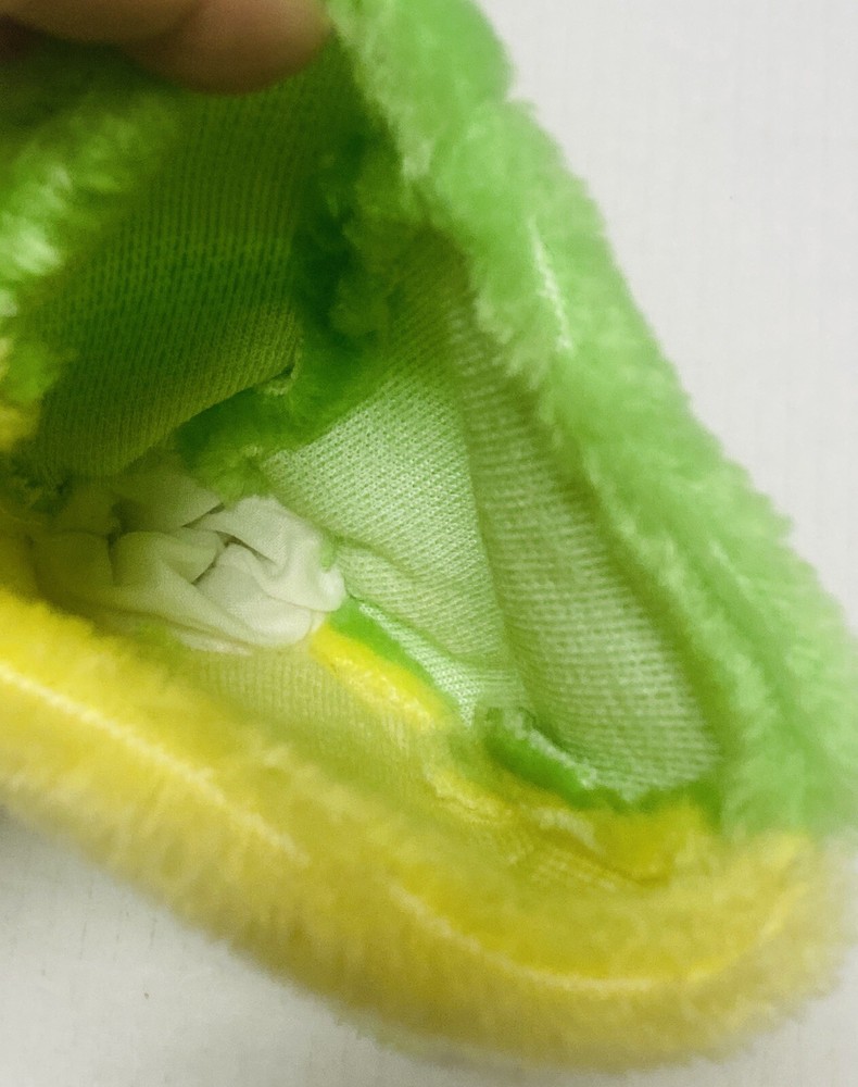 Frog Plush Puppet Bow Tie 9” Green Plushpups
