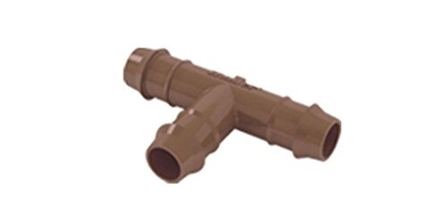 Hunter PLD-TEE 17mm Barb Fitting by Barb Tee PLDTEE Micro Irrigation