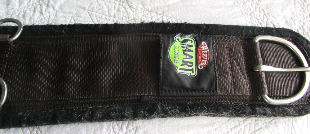32" WEAVER SMART CINCH BROWN WITH FELT BACK