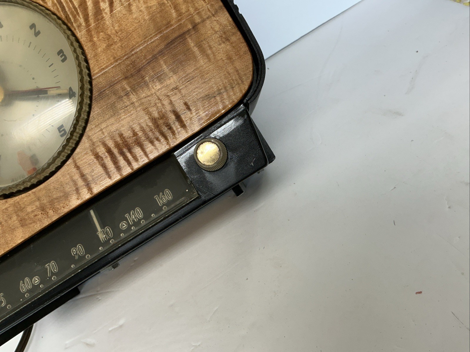 Vintage RCA Victor 5C581 "Debonair" Clock Radio (1954) Antique Works!