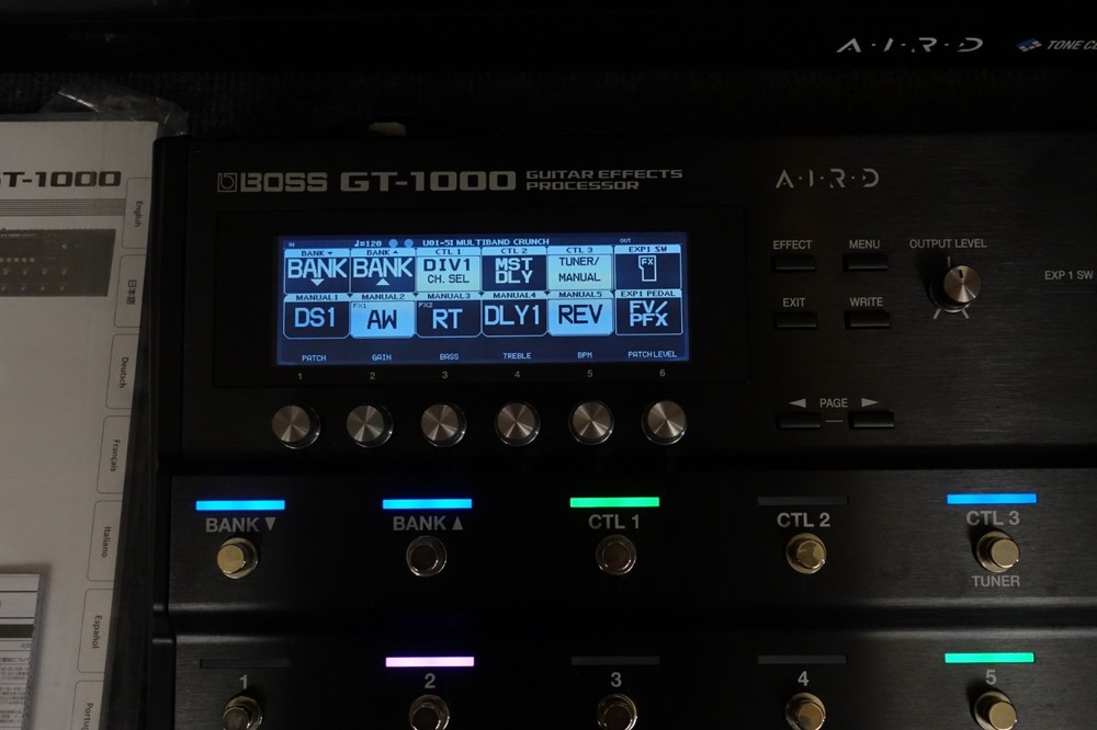 Boss GT-1000 Guitar Multi Effects Processor