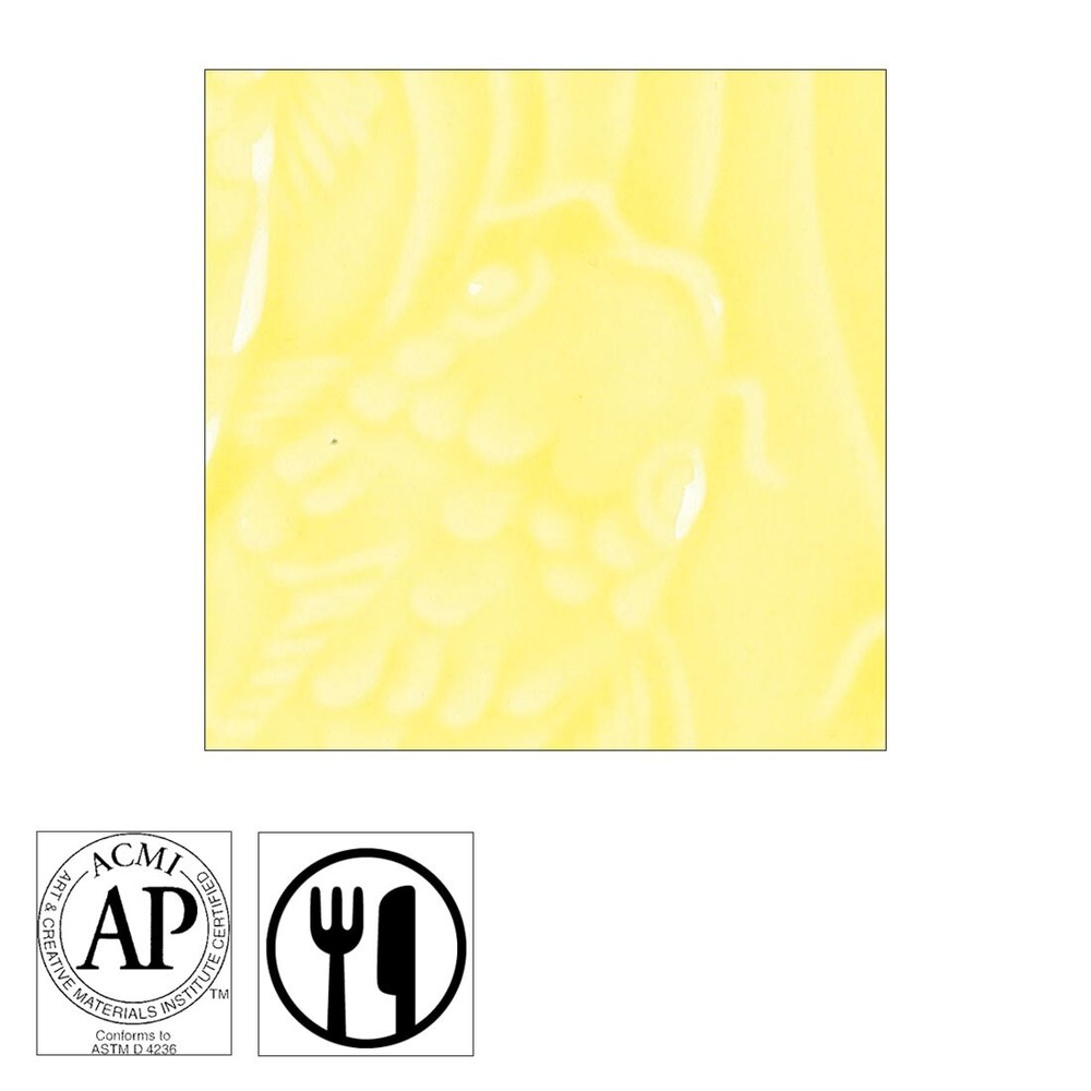 AMACO Gloss Glaze Pale Yellow
