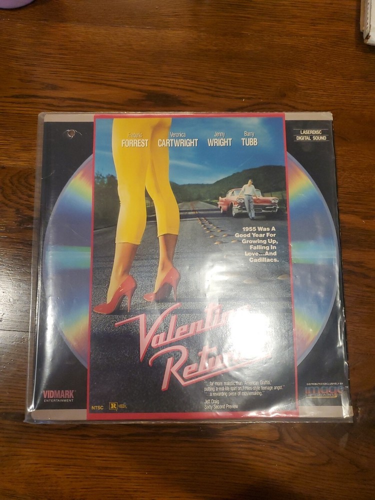 "Valentino Returns" Extended Play Laserdisc LD - Frederic Forrest